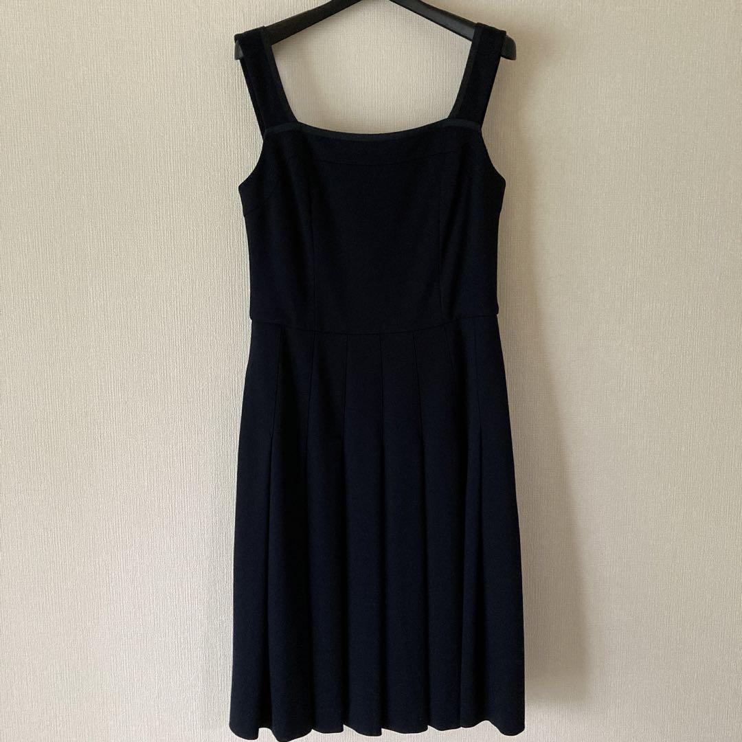 FOXEY NEW YORK 紺ワンピース