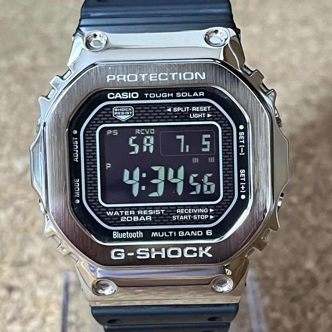 カシオG-SHOCK/GMWーB5000ー1JF電波ソーラー／国内正規品
