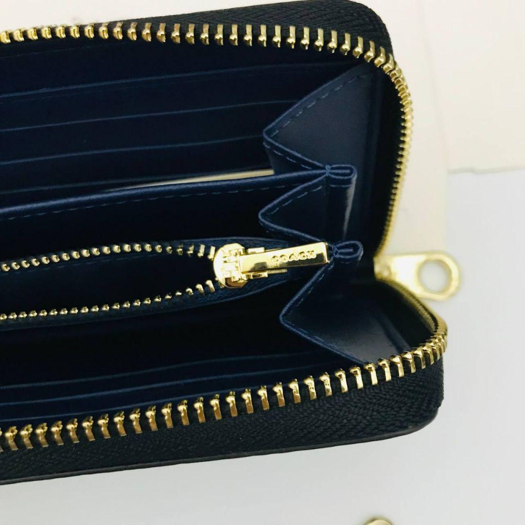 新着ファッション - 【人気品】COACH 長財布 ブルー