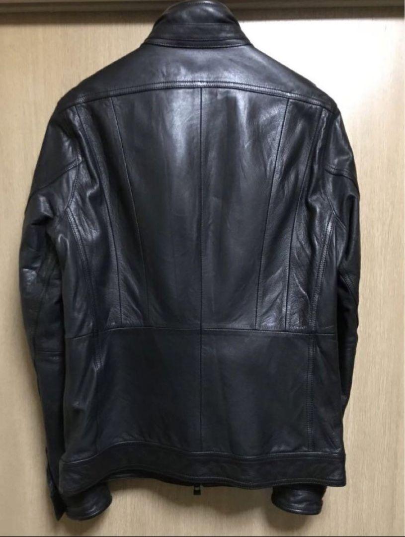 本日限定値下げ NICOLECLUB 黒 レザージャケット シングルライダース
