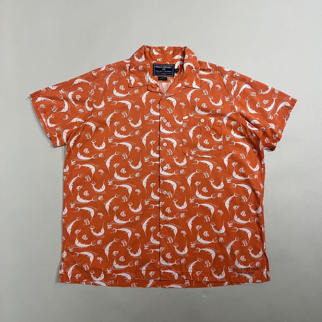 90's POLO SPORT aloha shirt