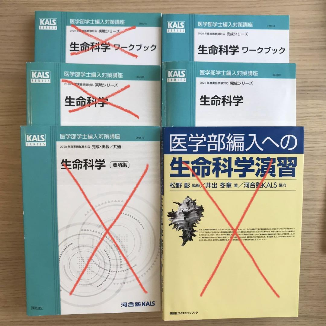 KALS 医学部学士編入 テキストまとめ (生命科学/数学/物理/化学) by KALS 医学部学士編入 テキストまとめ (生命科学/数学/物理/化学) by