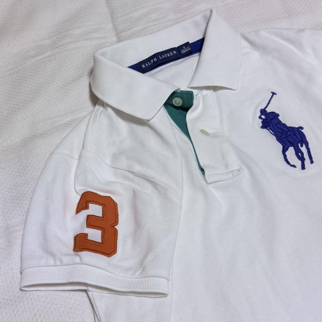 【超希少❗️】Ralph Lauren ポロシャツ ホワイト Ralph Lauren ホワイト ポロシャツ ラルフローレン - メルカリ