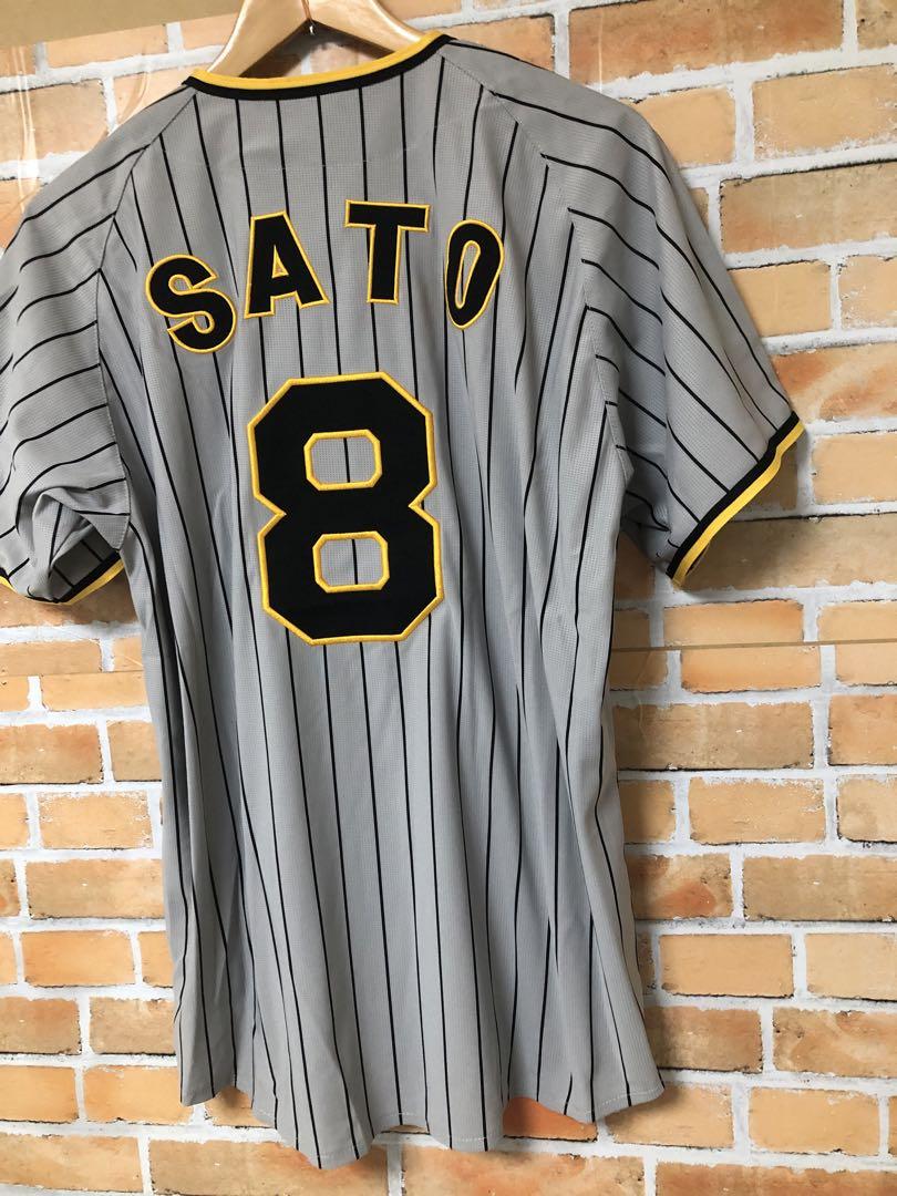 阪神タイガース　佐藤輝明選手　ビジターレプリカユニフォーム　Mサイズ【美品】