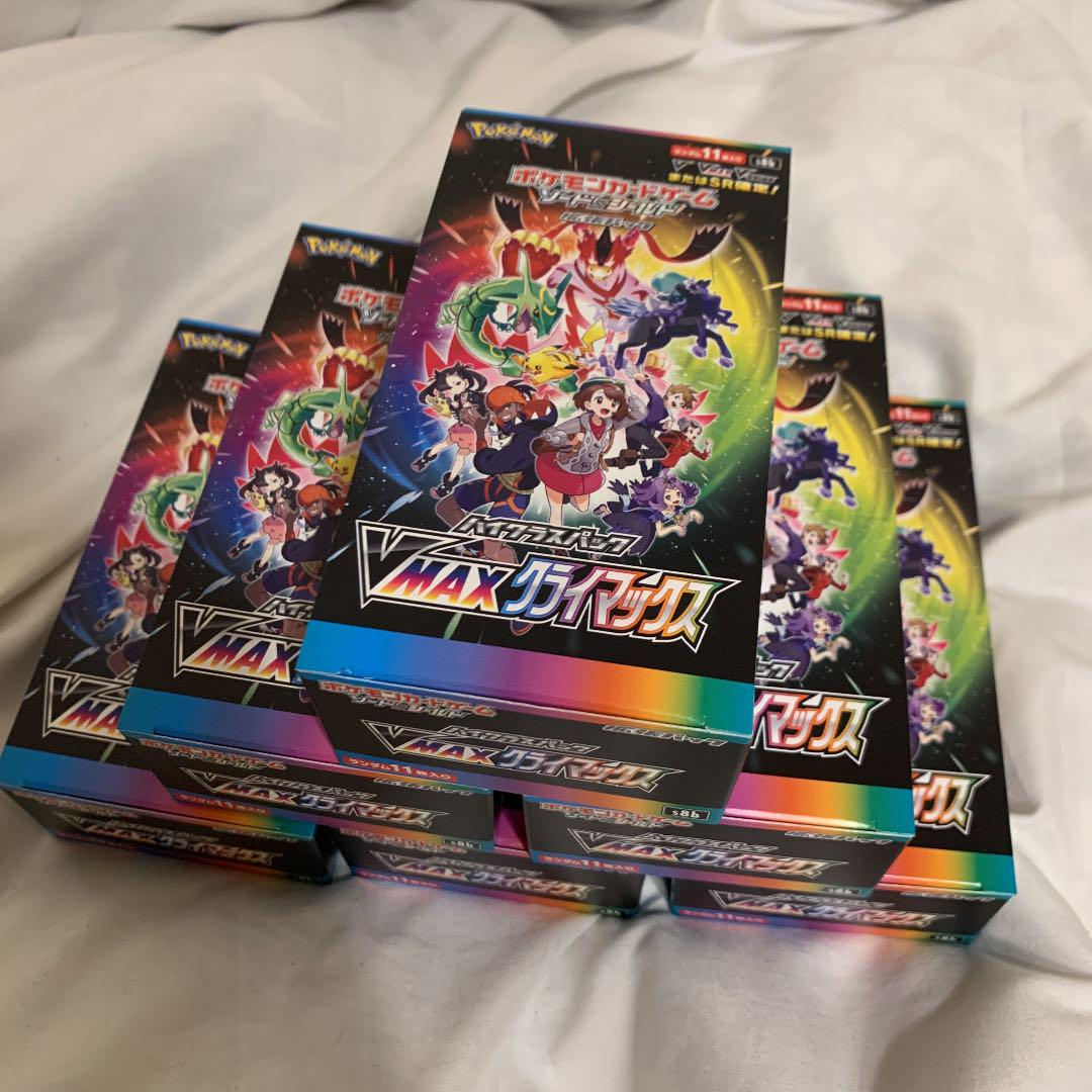 人気No.1 VMAXクライマックス BOX シュリンク付き vクラ - ポケモンカードゲーム