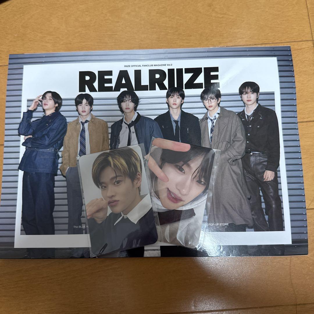 RIIZE ソヒ 日本FC特典セット RIIZE ソヒ FC特典 No.002 No.003 会報つき - メルカリ