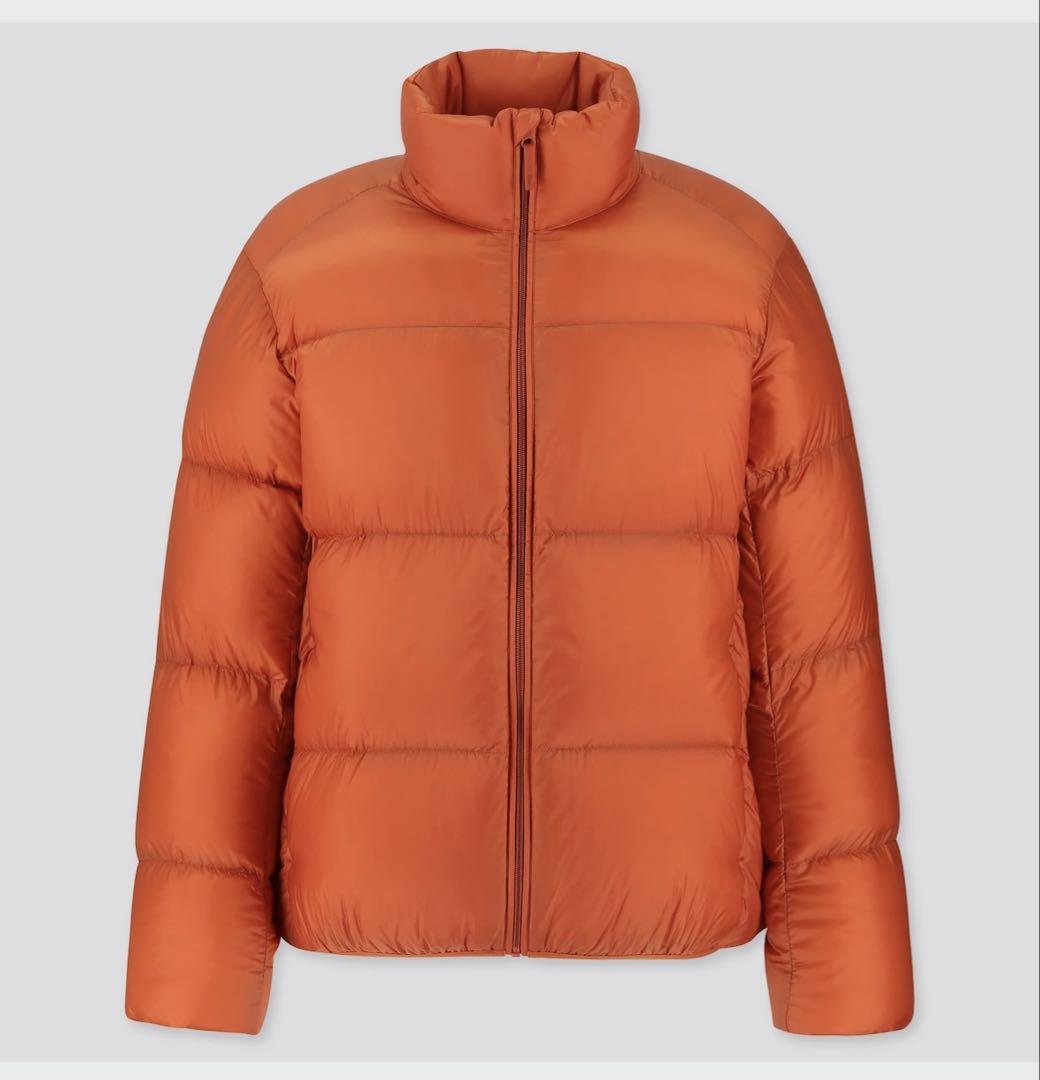 UNIQLO ウルトラライトダウンボリュームジャケット XL オレンジ