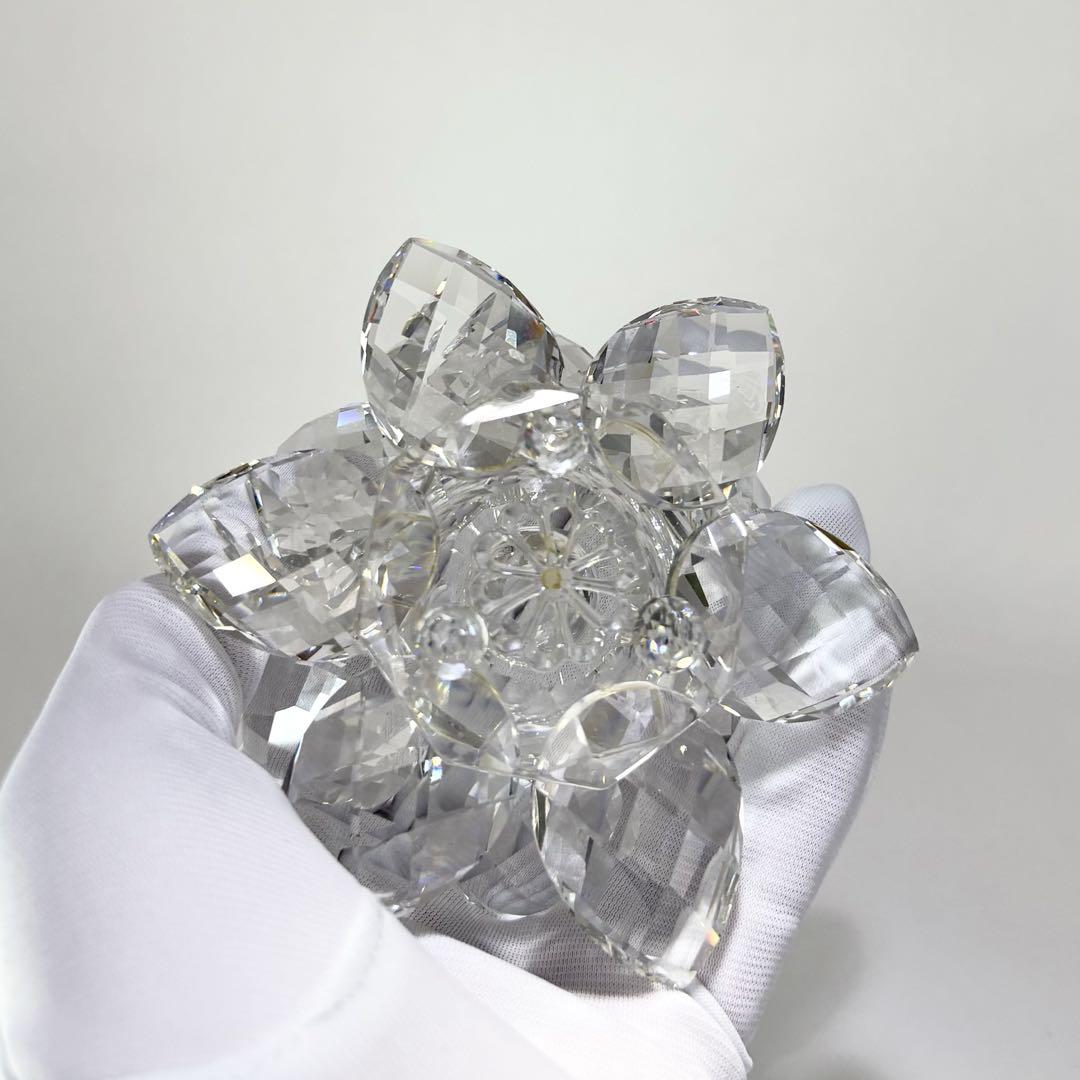 【シャチ】SWAROVSKI 睡蓮 キャンドルホルダー Lサイズ 未使用】スワロフスキー スイレン 睡蓮 キャンドルホルダー 蓮の