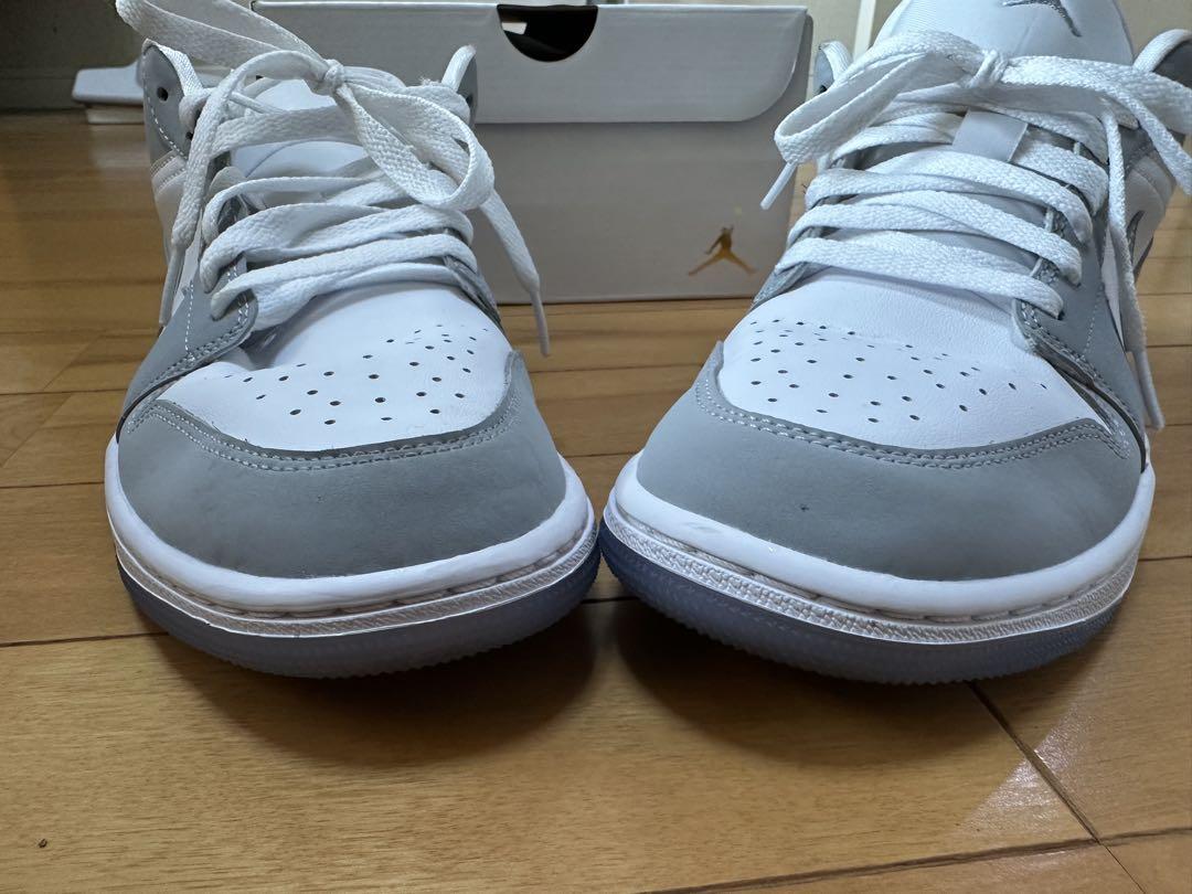 Nike Air Jordan 1 Low ホワイト/グレー