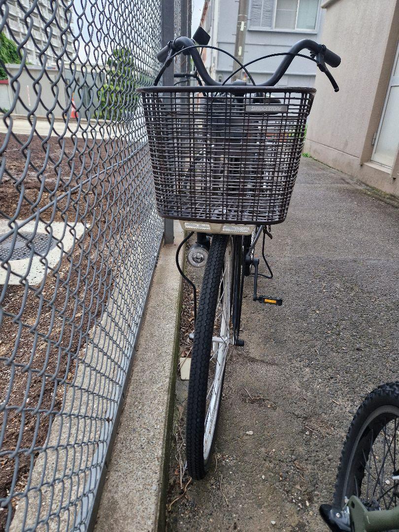 シティサイクルブラック バスケット付き名古屋 bike Nagoya