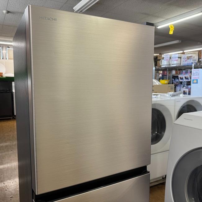 超美品【 HITACHI 】日立 265L 3ドア 冷凍冷蔵庫 R-27TV
