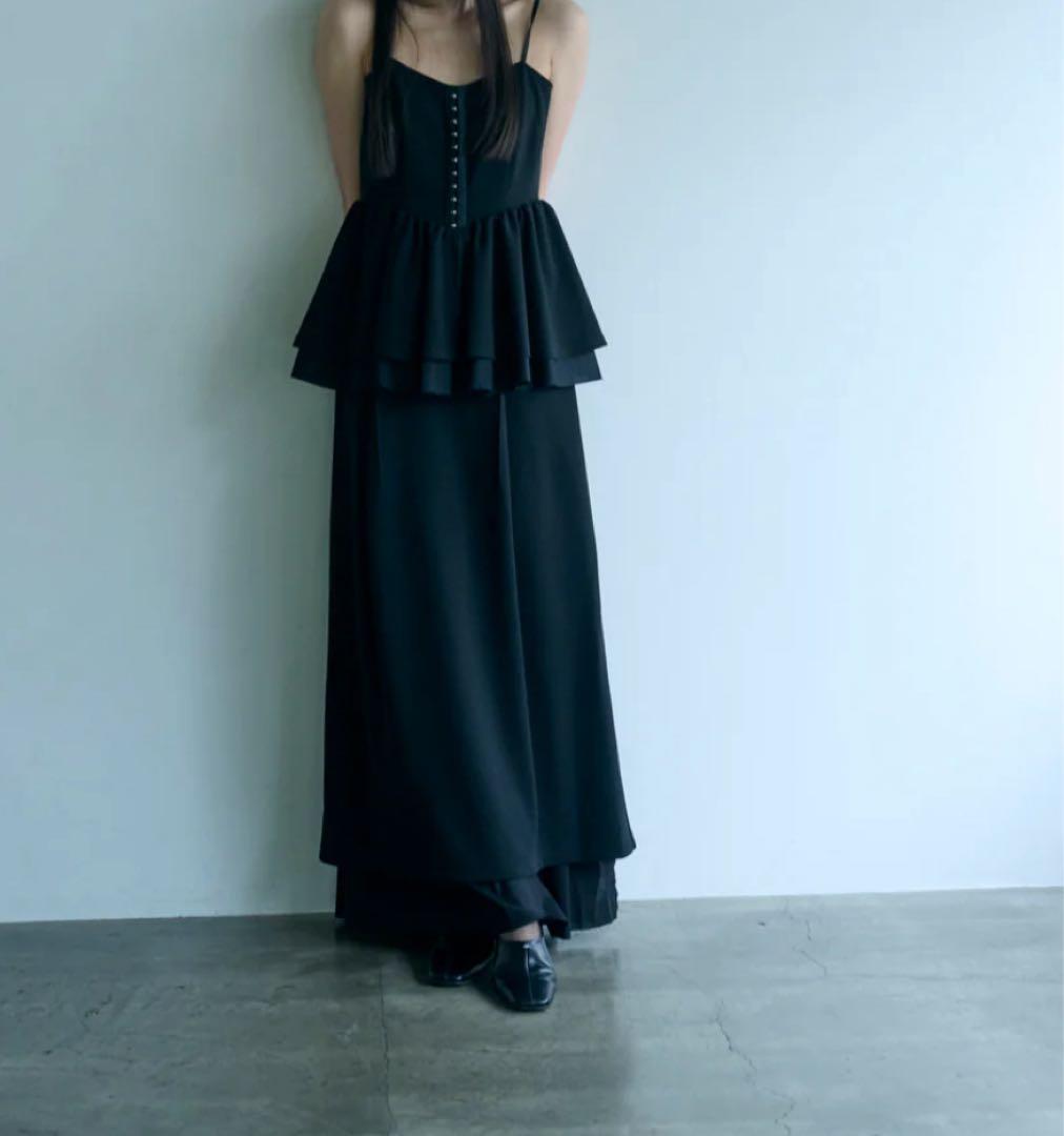 新品　ブラック フレアスカート　井川遥　藤井夏恋