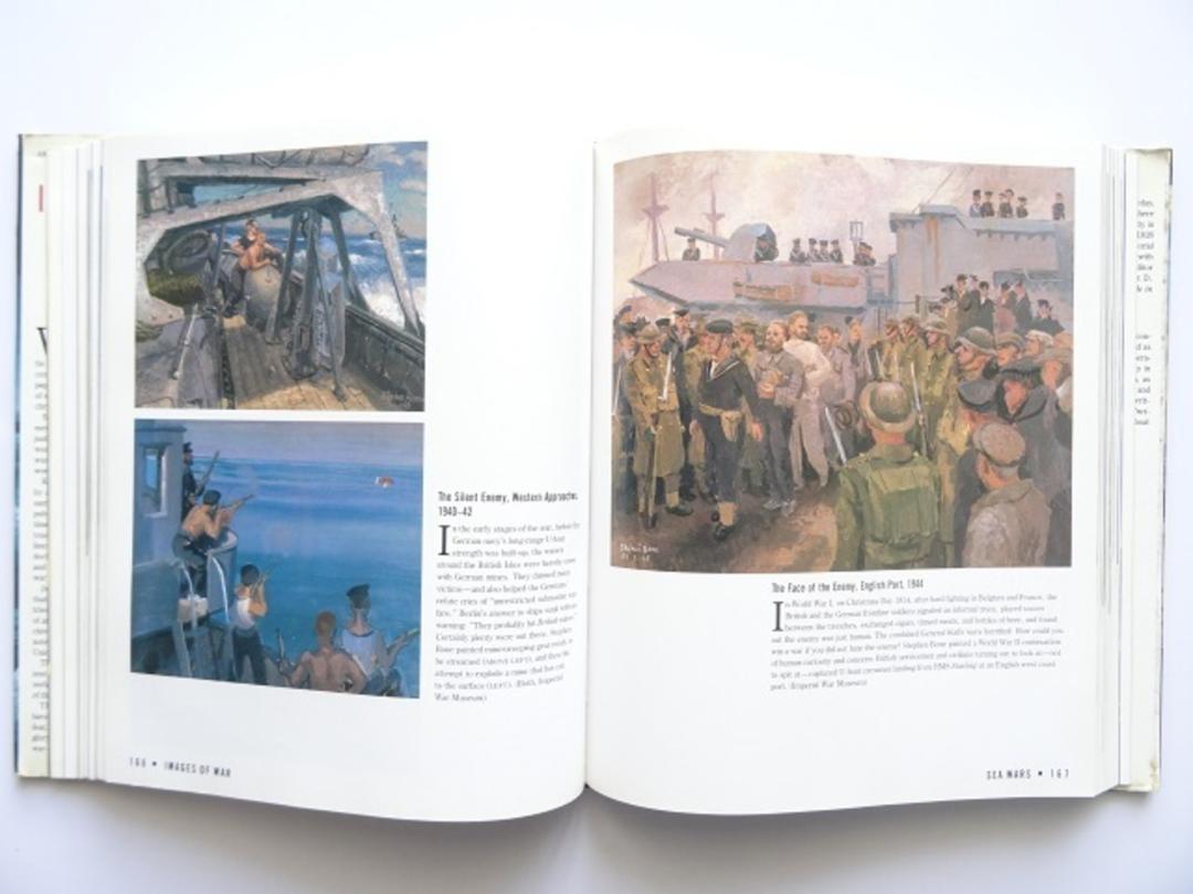 洋書◆第二次世界大戦をテーマにした画集 作品写真集 本 ミリタリー 戦争 絵画