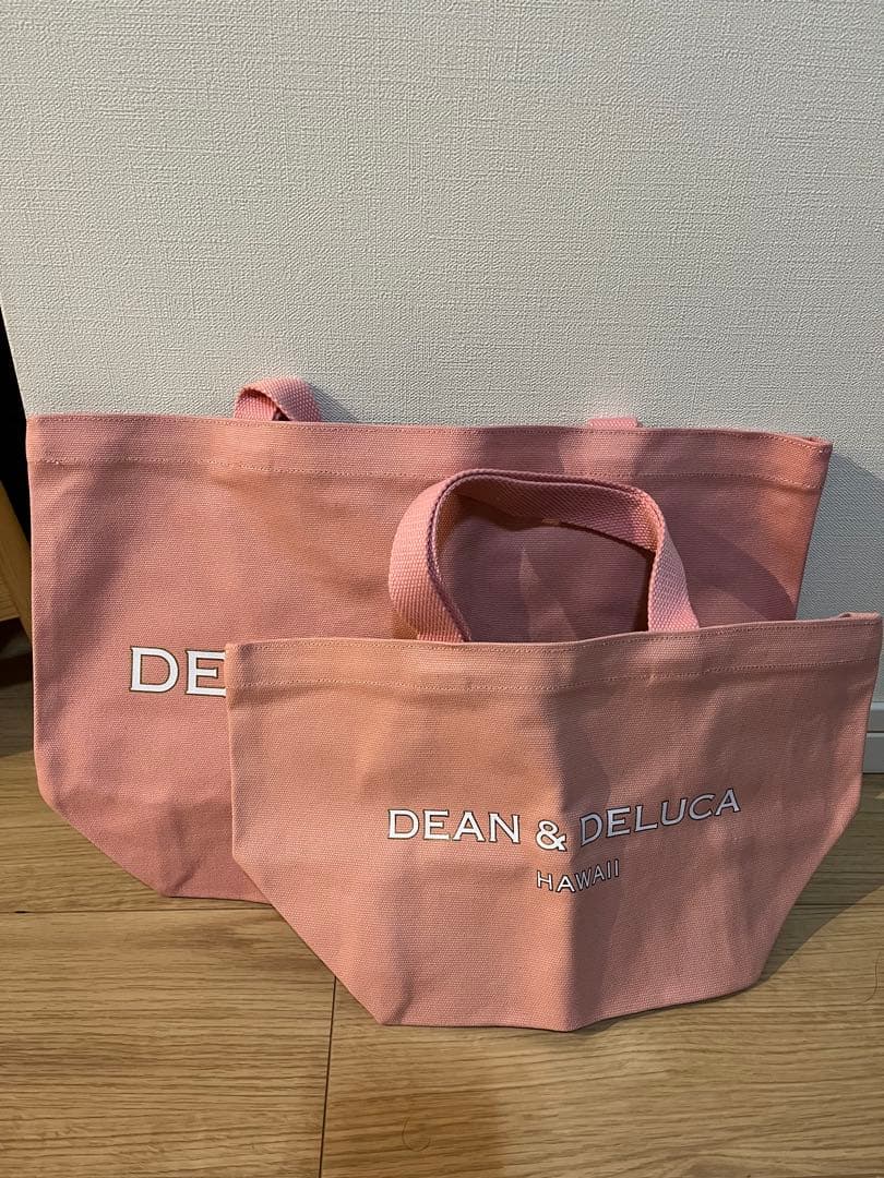 値下げ最安値】DEAN&DELUCA ハワイ限定トートバッグ SとLのSET