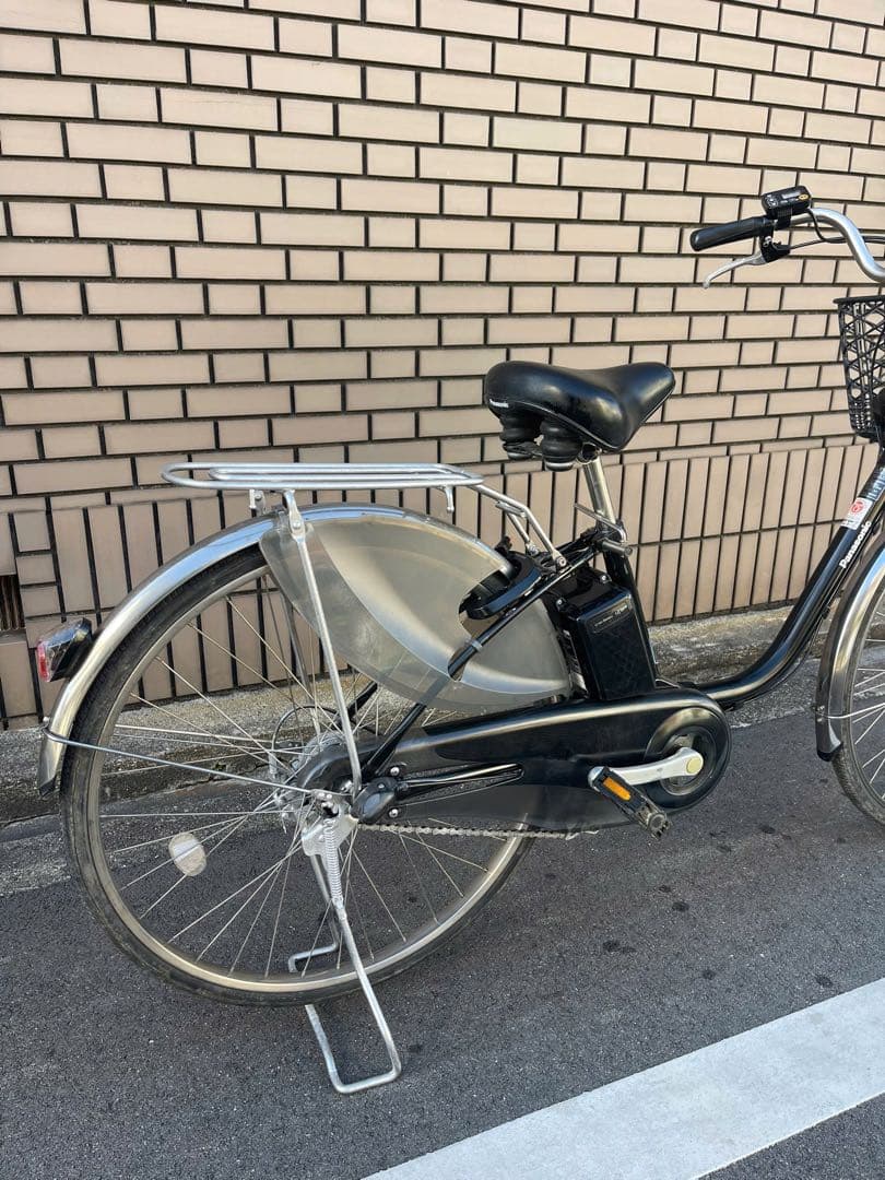16Ahパナソニック電動アシスト自転車 ブラック