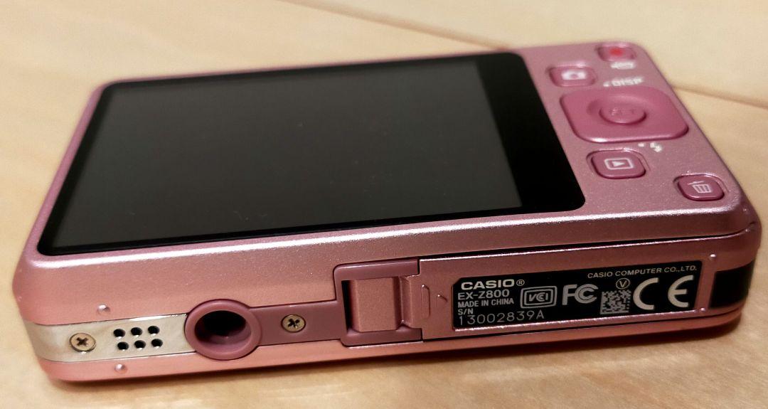 CASIO EXILIM EX-Z800 デジタルカメラ ピンク カシオ