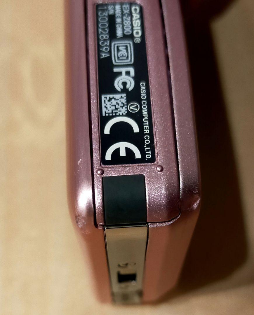 CASIO EXILIM EX-Z800 デジタルカメラ ピンク カシオ