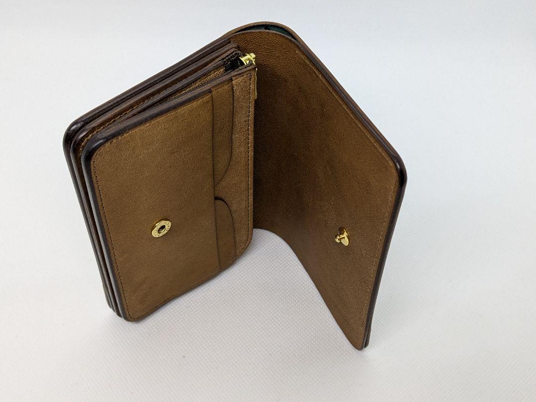 小物 forme Short wallet Cordovan Navy