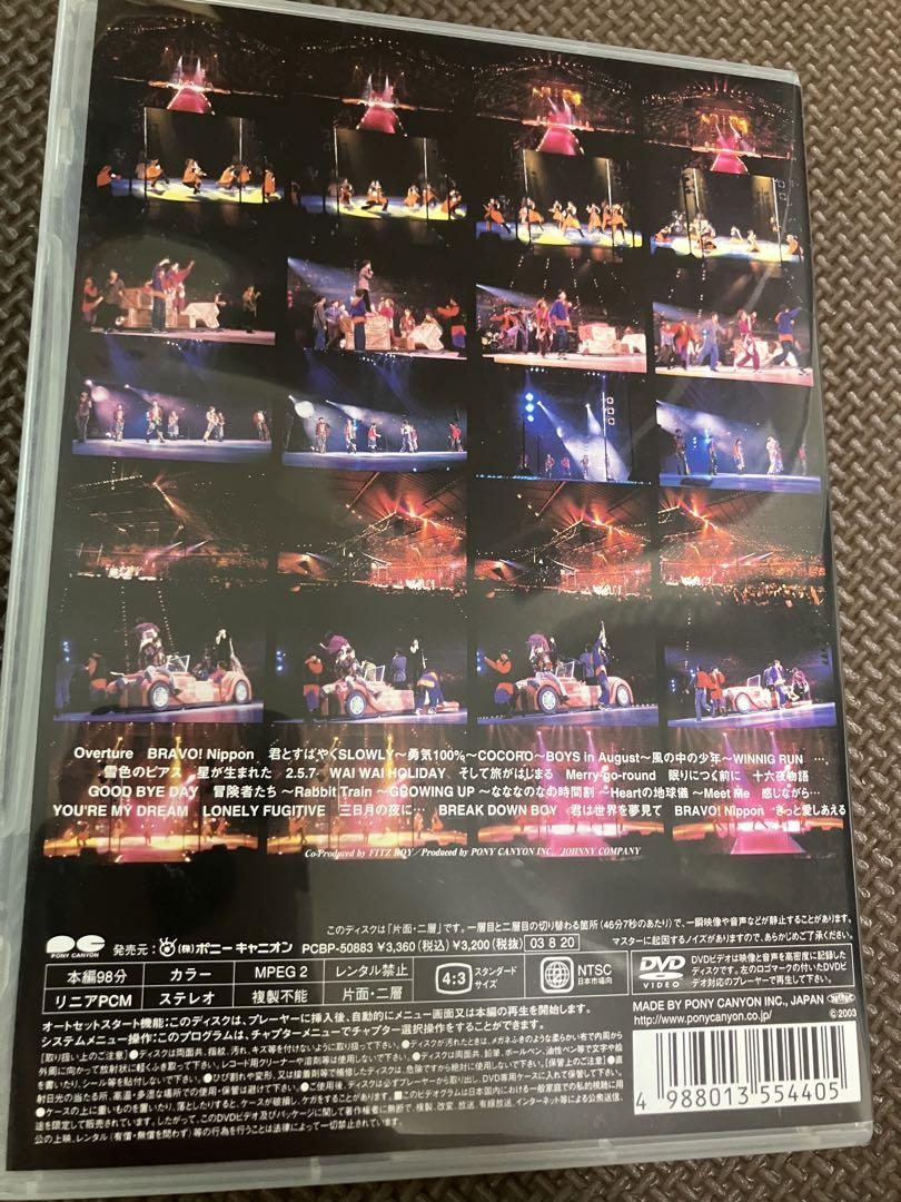光GENJI SUMMER CONCERT '94 FOREVER YOURS at OSAKAJO 中古DVD