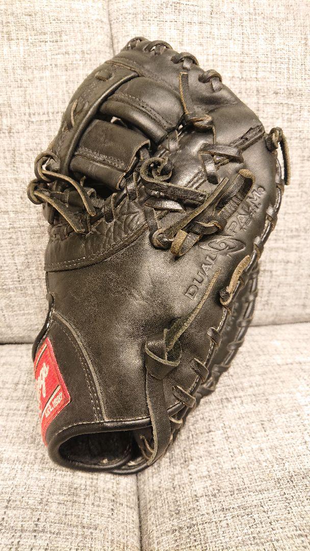 少年軟式用ファーストミット(Rawlings)
