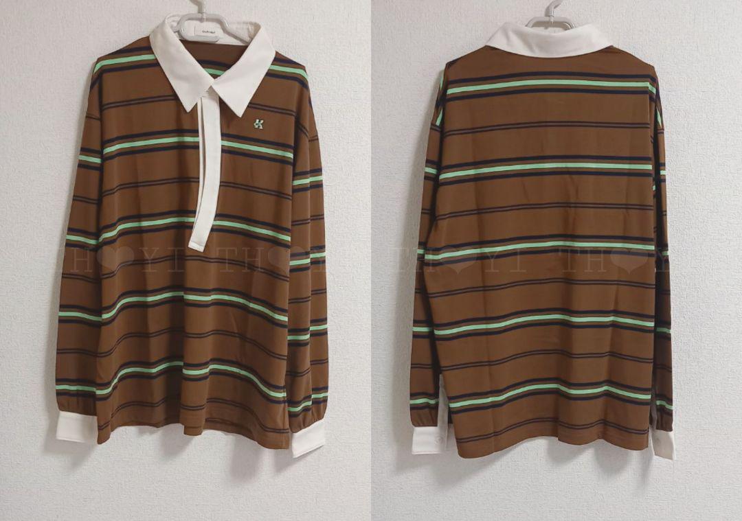 Knuth Marf spring rugger shirt brown
