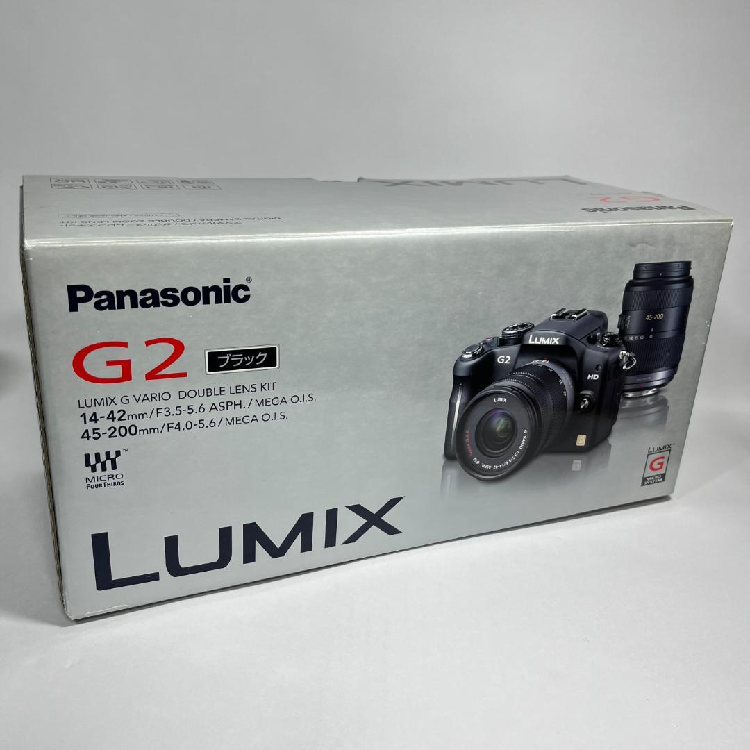 パナソニック G2 DMC-G2W-K ダブルズームレンズキット ブラック