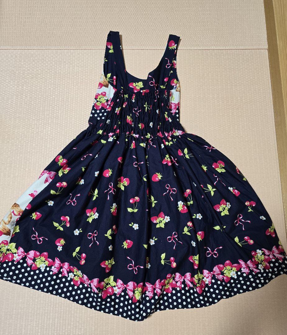 ✱激レア✱ ロリータ ワンピース 猫柄 Angelic pretty系 y2k