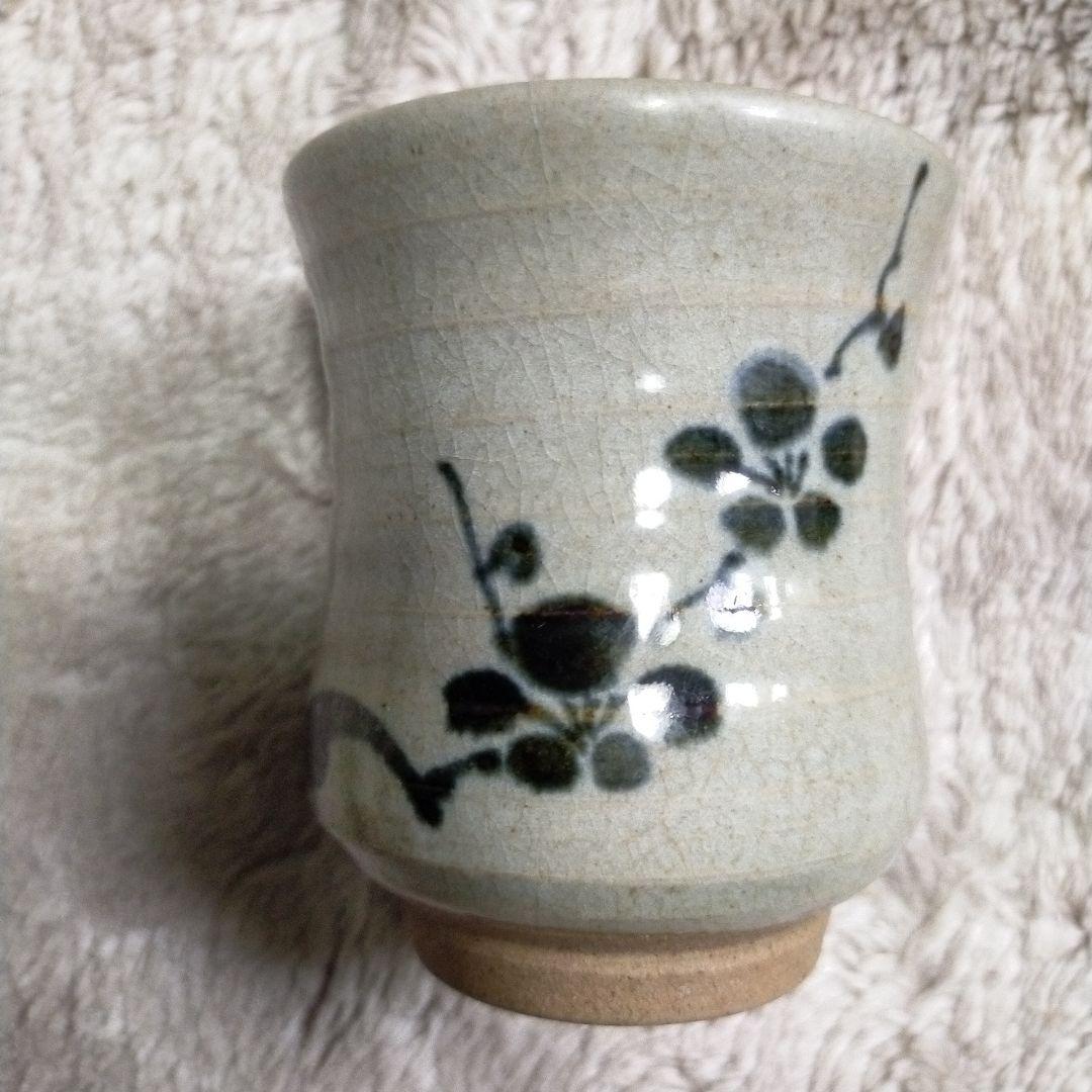 未使用❤️唐津焼　花入 朝鮮唐津 叩キ 耳付 花入 qt132 – 鶴田 純久の章 作品