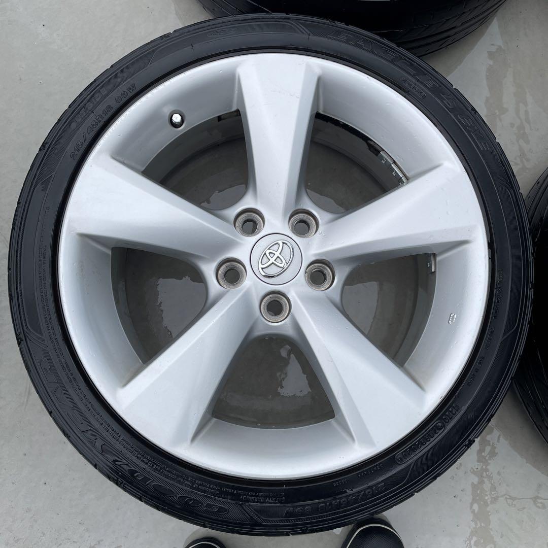 レクサス10系RX純正ホイール　18インチ　4本セット 即決◇良品◇LEXUS レクサス RX 10系 純正ホイール18インチ4本