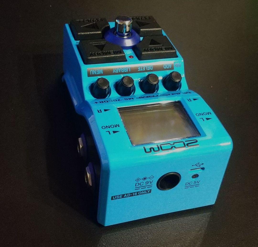 ZOOM MULTISTOMP MS-70CDR ギターエフェクター