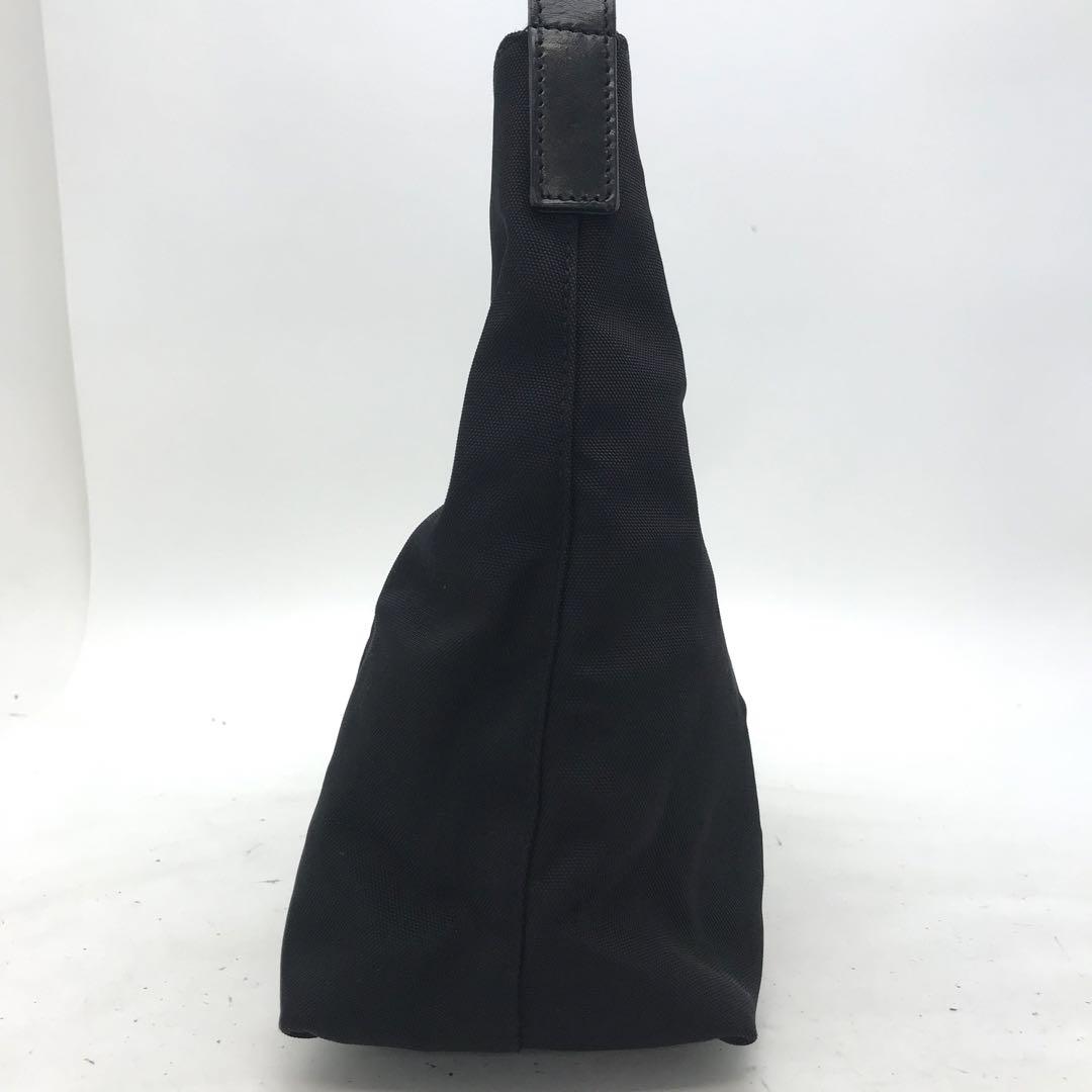 グッチ ハンドバッグ ワンショルダー ナイロン 黒 フォーマル