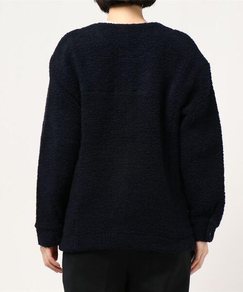 アウター⊖ A.P.C. ネイビー 美品 rmq86-m73660239909 アーペーセー ブークレボアブルゾン ラーネイビ