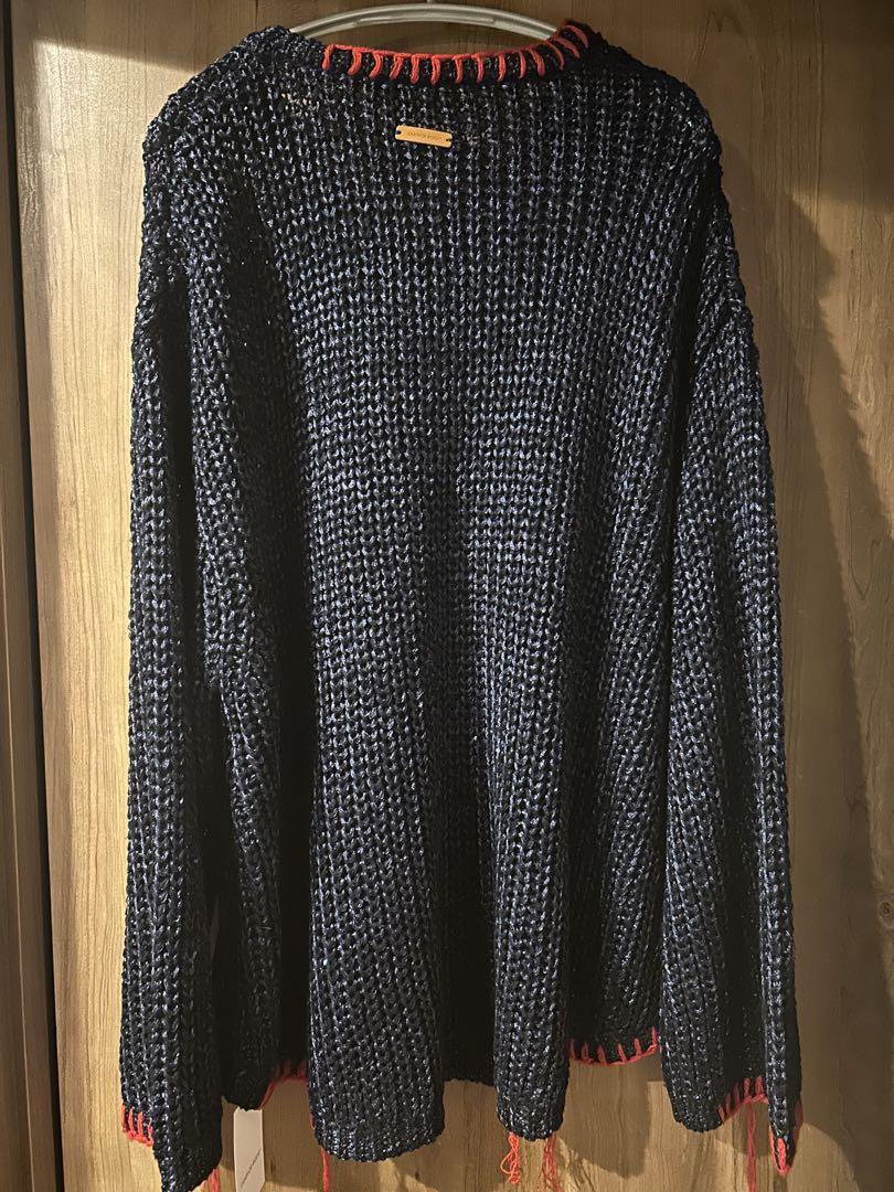 Camphor wood スパンコール ステッチ ニット
