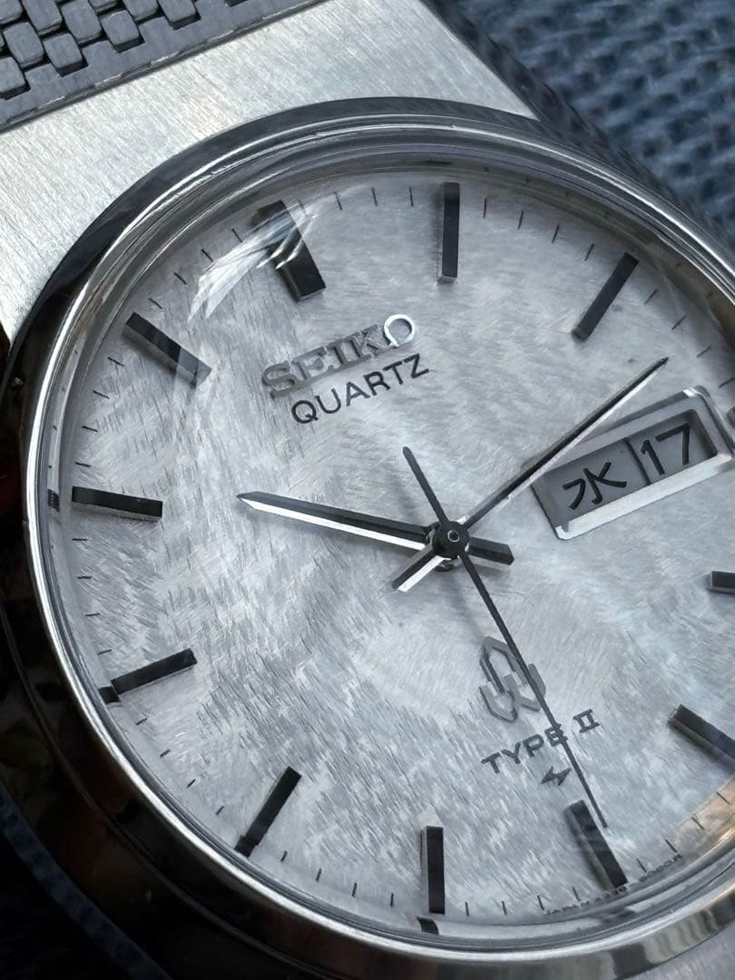 SEIKO TYPE-Ⅱクォーツ 1977年 特殊文字盤 美品