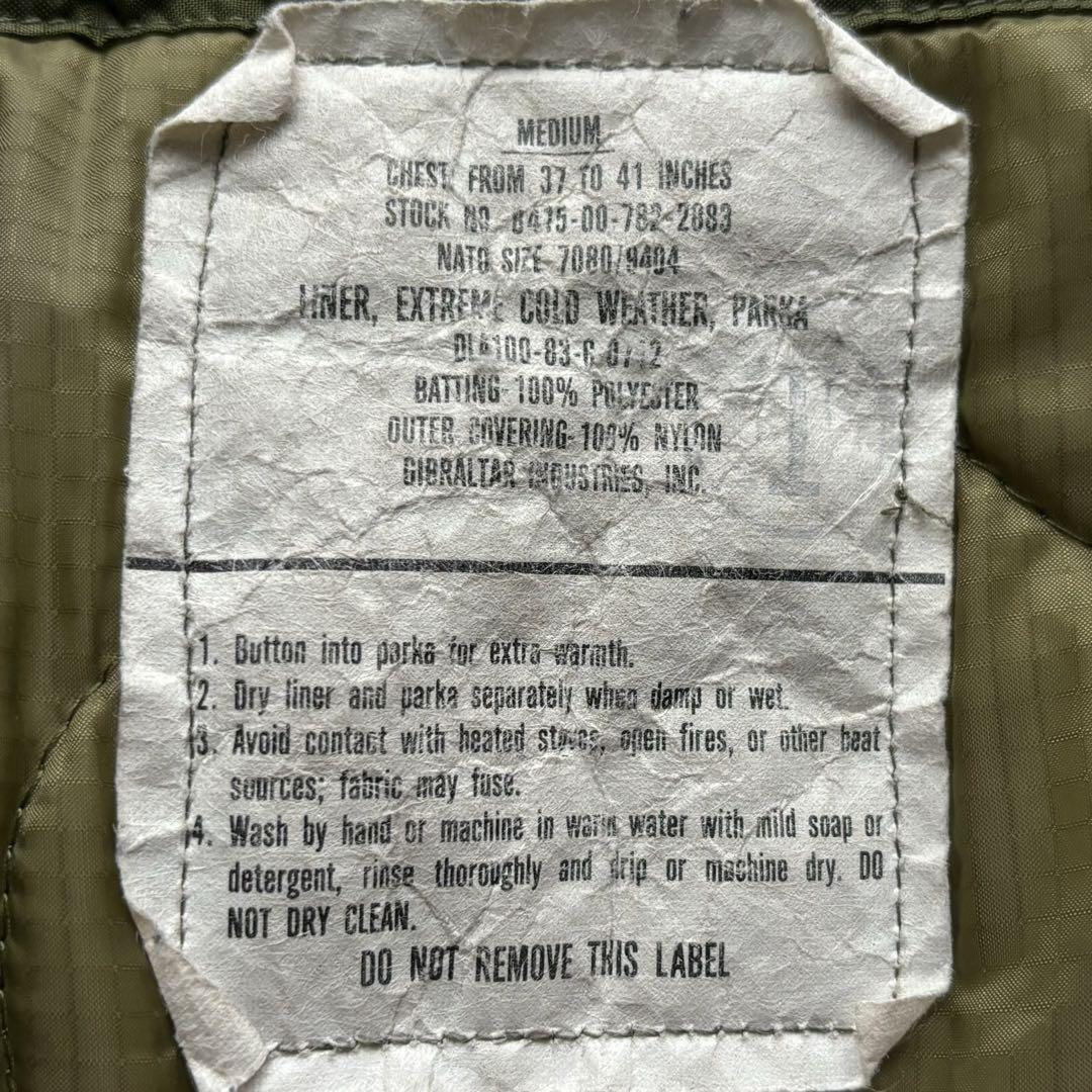 70's US ARMY M-51 モッズコート フィッシュテール ライナー付