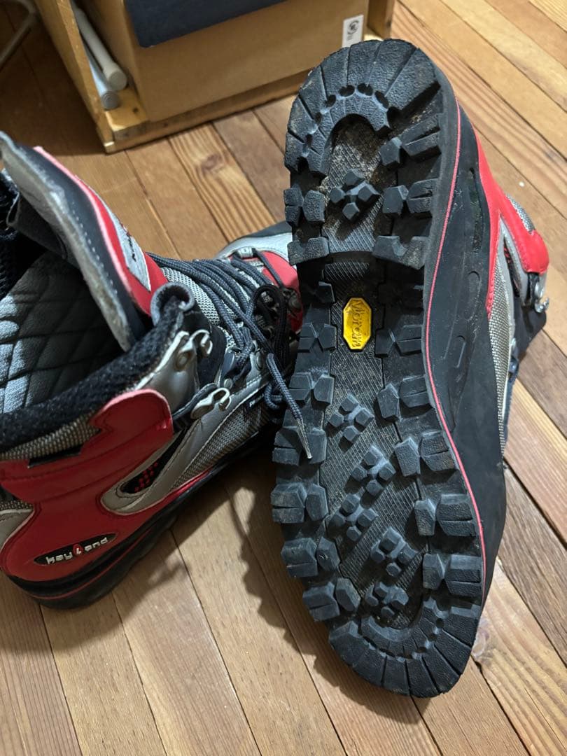 Kayland 登山靴 レッド|シルバー HRDEVELOPMENT_JP