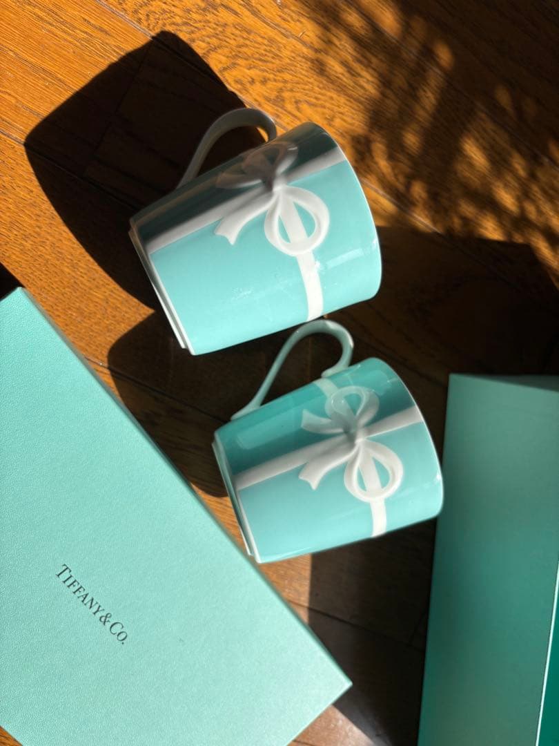 Tiffany & Co. ティファニーブルー マグカップ 2個セット