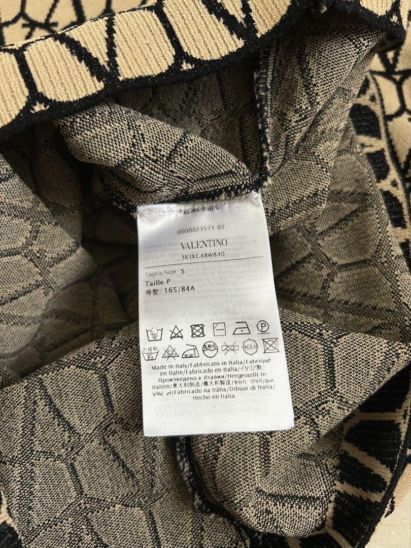 VALENTINO トワルイコノグラフ半袖ニットセーター VALENTINO トワルイコノグラフ半袖ニットセーター - メルカリ