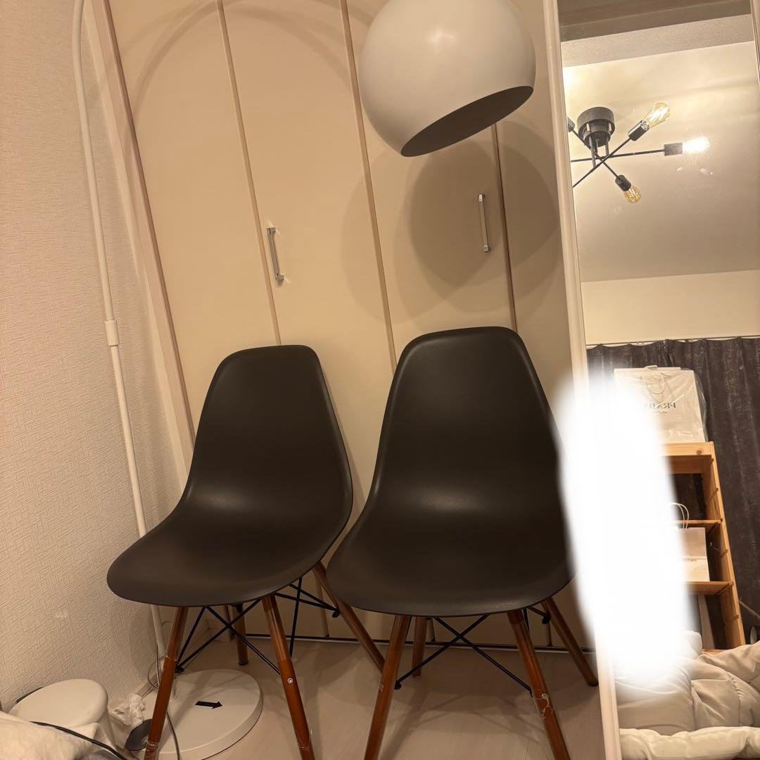 lowya ダイニング デスク チェア 2点セットLOWYA