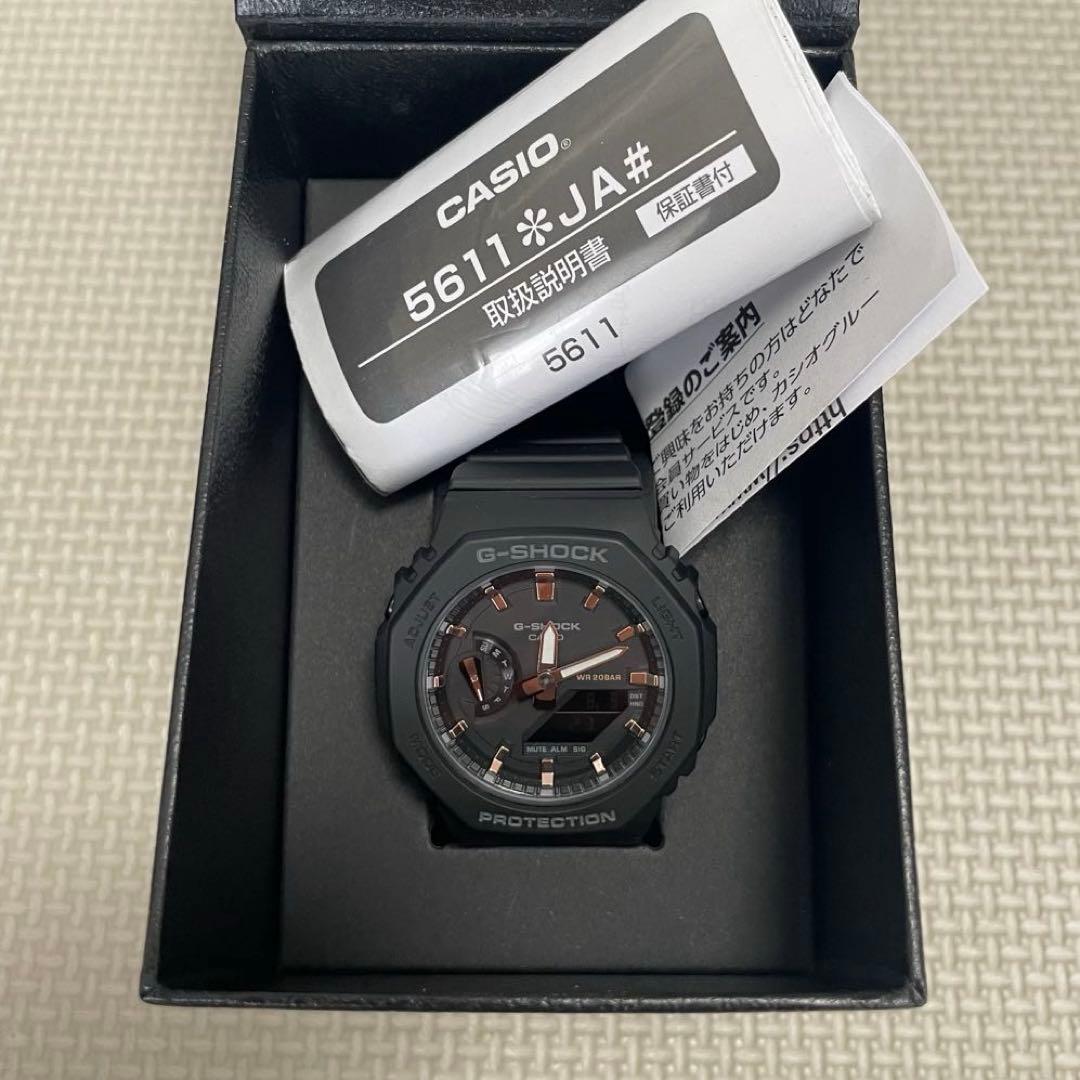 G-SHOCK腕時計　GMA-S2100-1A G-SHOCK GMA-S2100-1A カシオーク ミッドサイズ ユニセックス