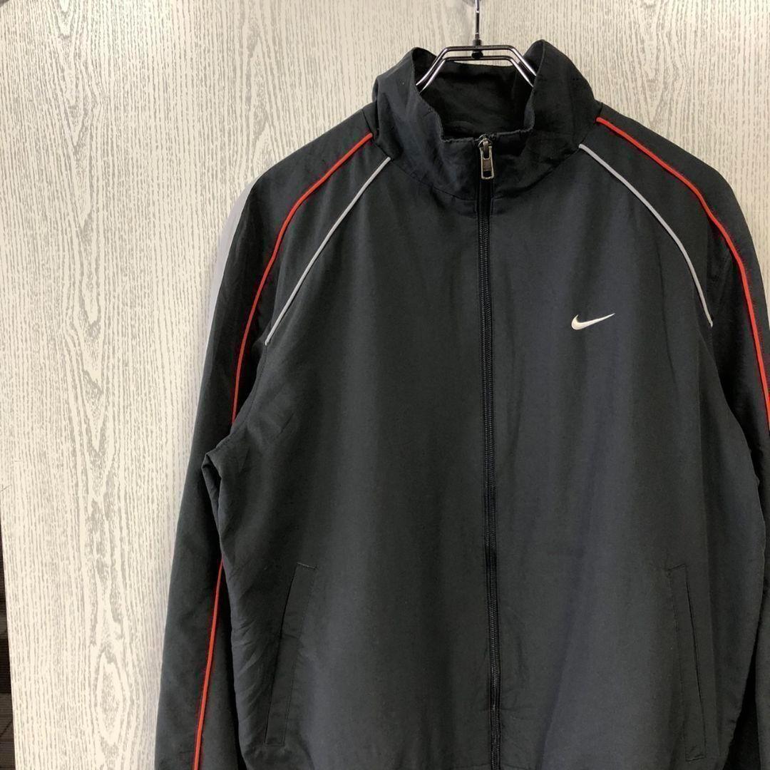 ナイキ Nike スウッシュ 刺繍ロゴ ナイロンジャケット L〜XL