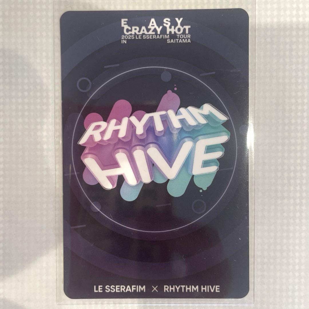 LE SSERAFIM Rhythm Hive限定 フォトカード　チェウォン