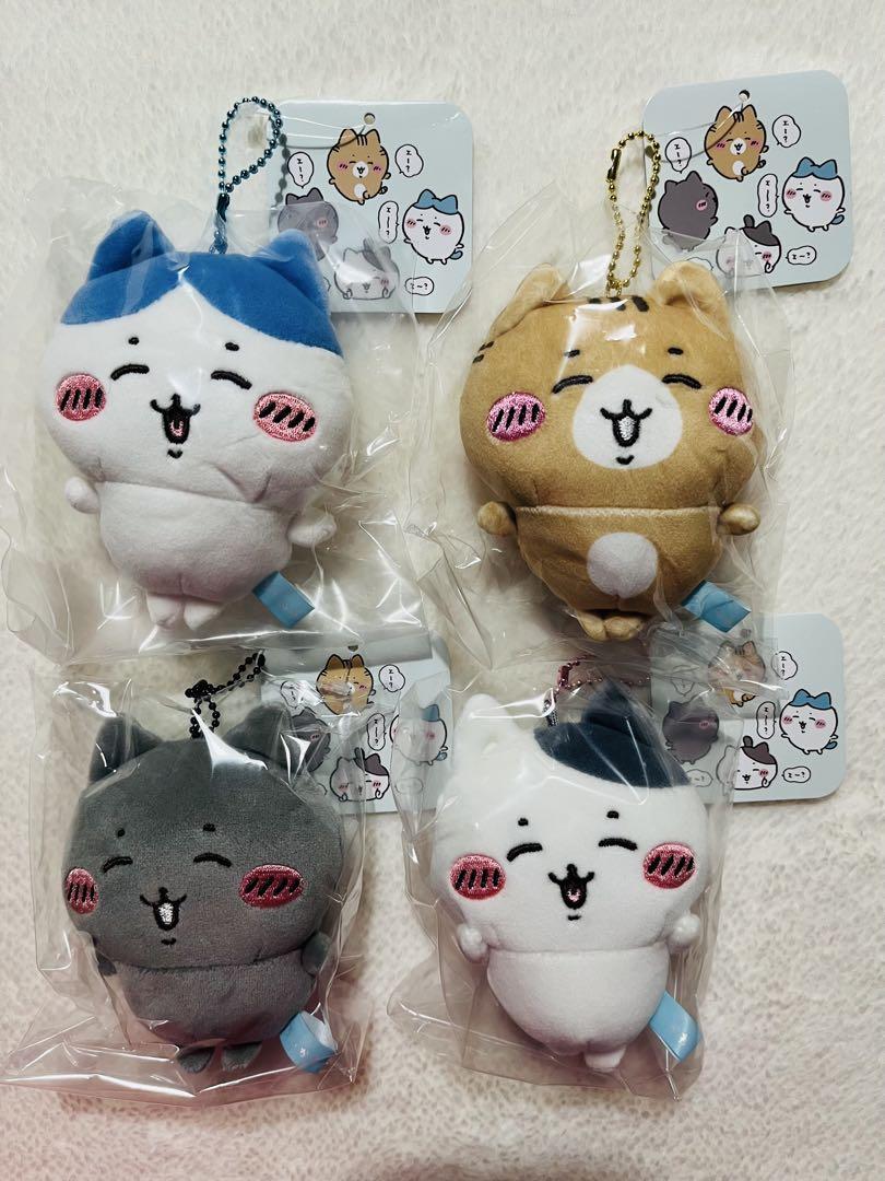 【新品】ちいかわ　ハチワレとごきげんななかまマスコット【4人セット】 ナガノ