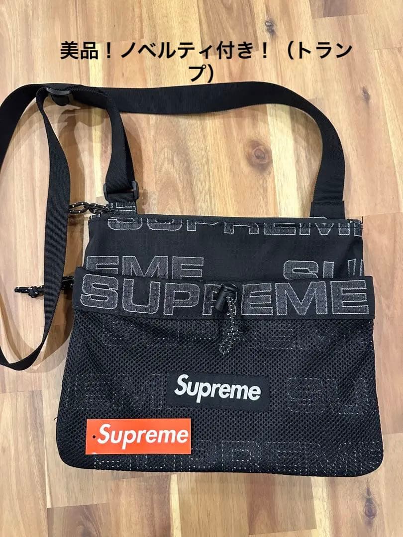最新作 【美品!】supreme side bag 2021AW ノベルティ付き ショルダー