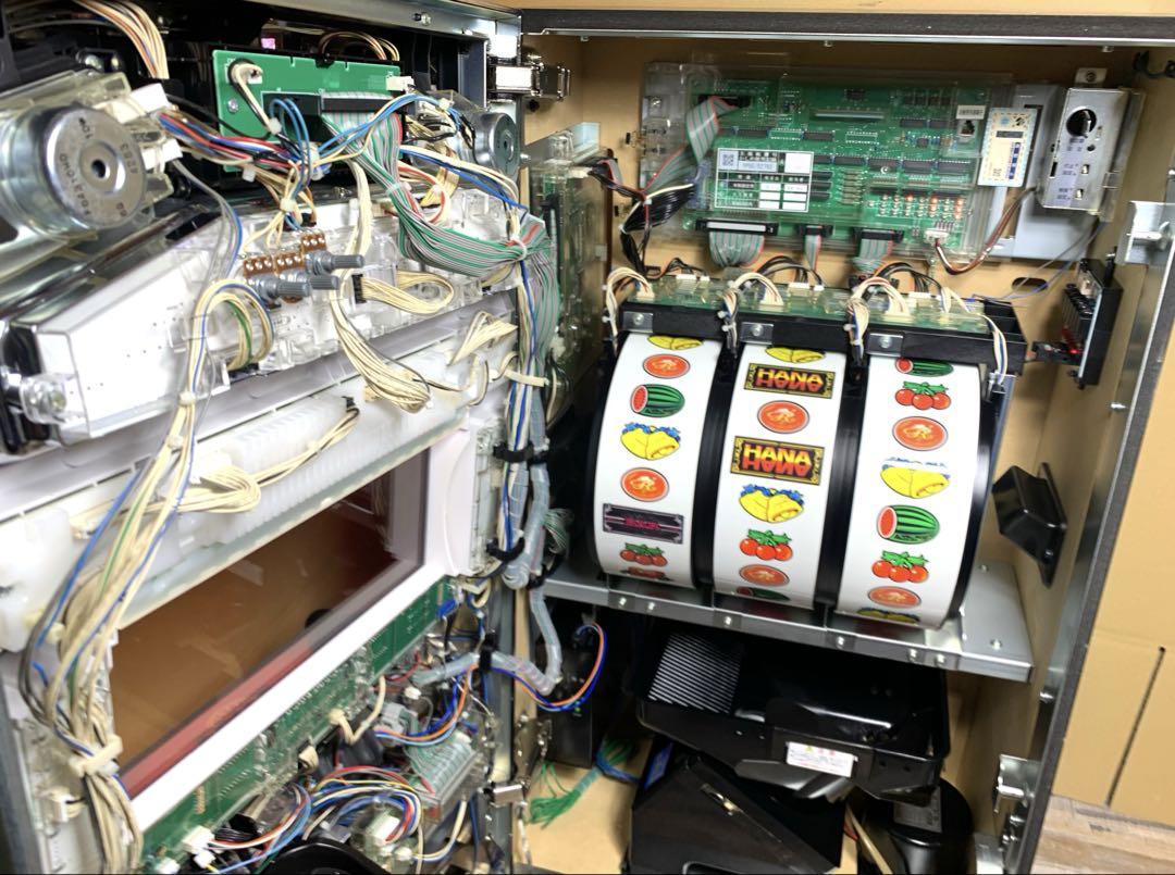 5号機 ニューキングハナハナ パイオニア コイン不要機 パチスロ実機 2014年