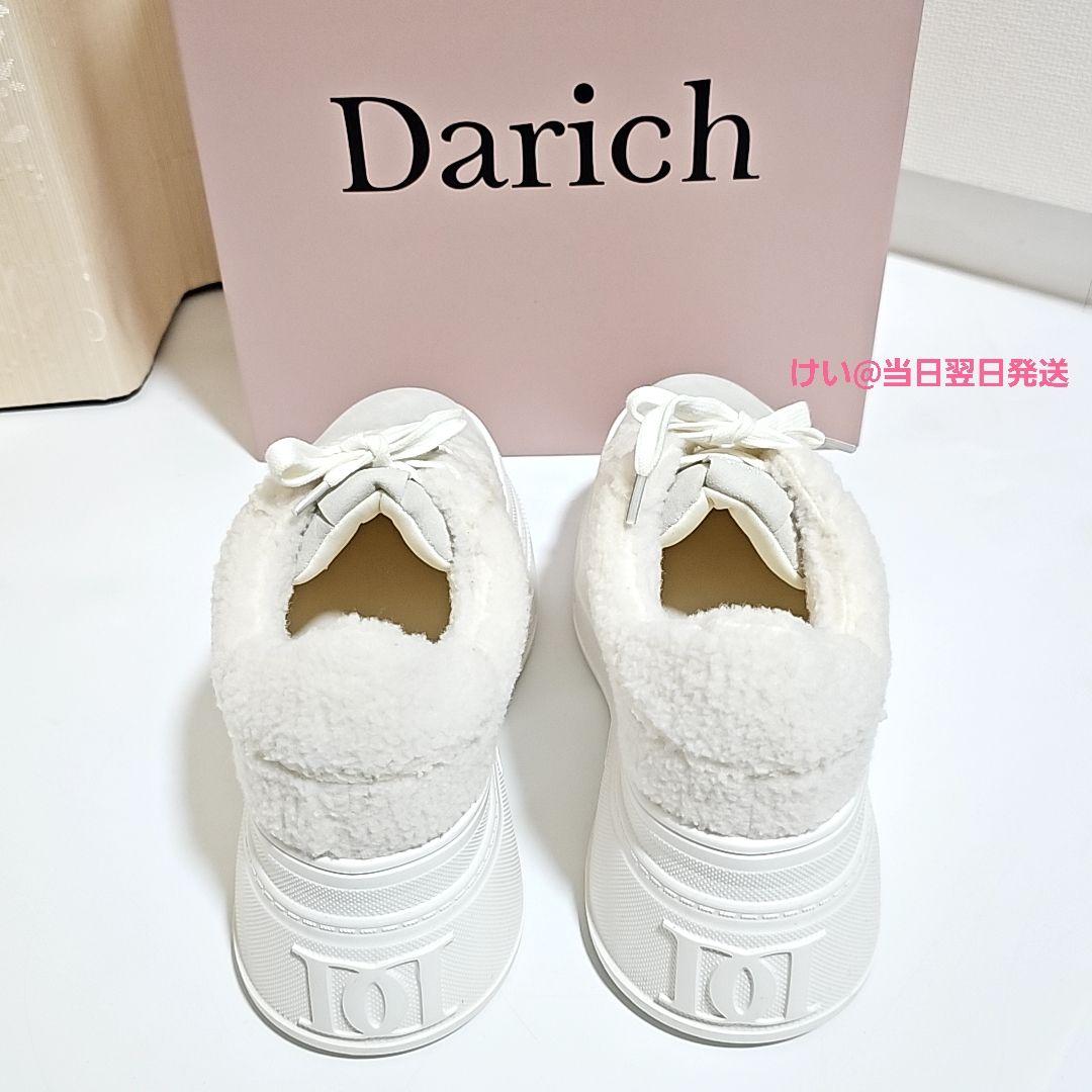 【新品】 Darich ダーリッチ プラットフォームボアスニーカー Lサイズ