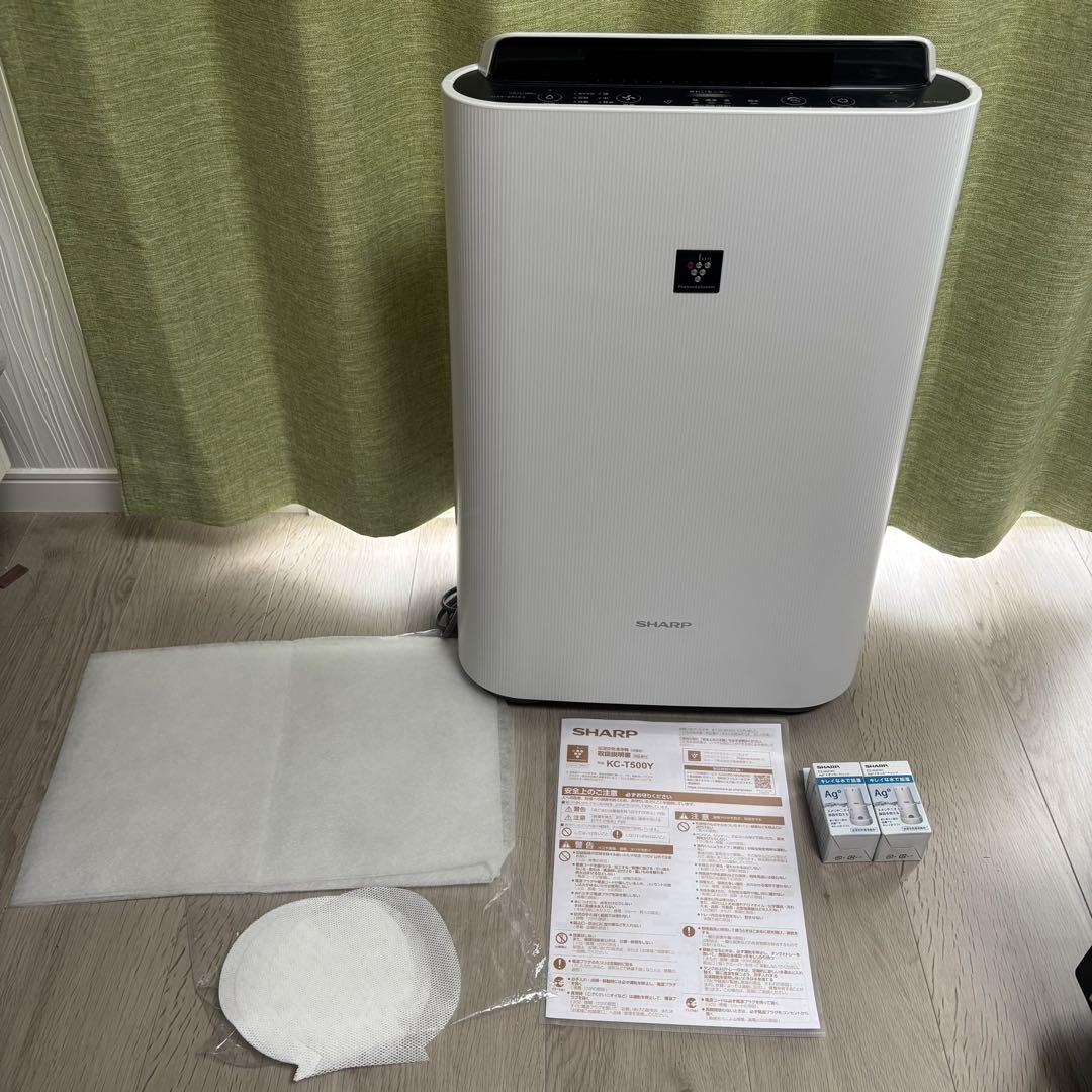 美品　2024年製　SHARP KC-T500Y 加湿空気清浄機　シャープ