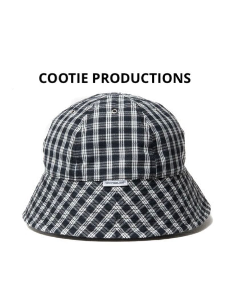 COOTIE Dobby Check Ball Hat