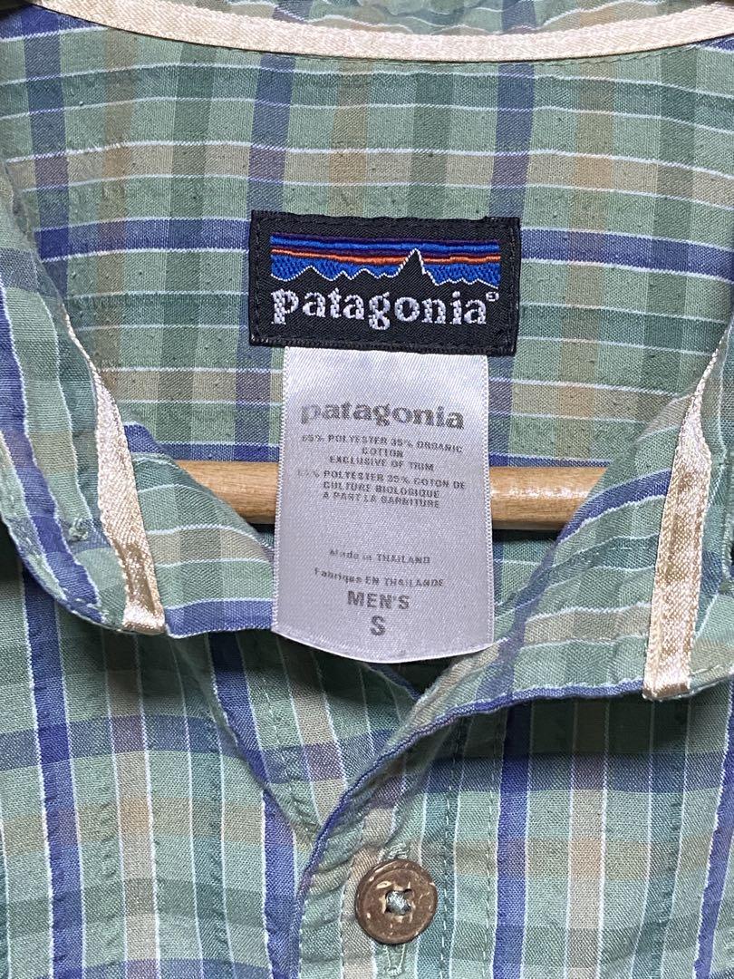 Patagonia 半袖シャツ チェック柄 - メルカリ
