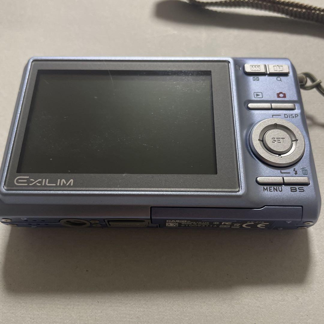 CASIO EXILIM EX-Z75 ブルー コンパクトデジタルカメラ - メルカリ
